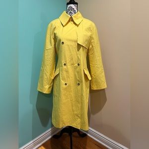 Siena Studio yellow button down coat